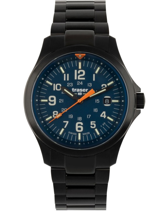 orologio uomo Traser H3 111070 Mens Watch P67 Officer Pro Blue 42mm 10ATM