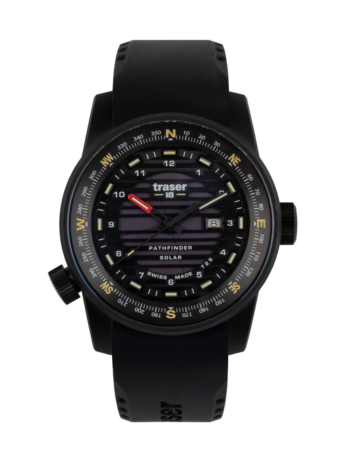 orologio uomo Traser H3 111401 Mens Watch P68 Pathfinder Solar 46mm 10ATM