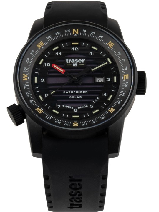 orologio uomo Traser H3 111401 Mens Watch P68 Pathfinder Solar 46mm 10ATM