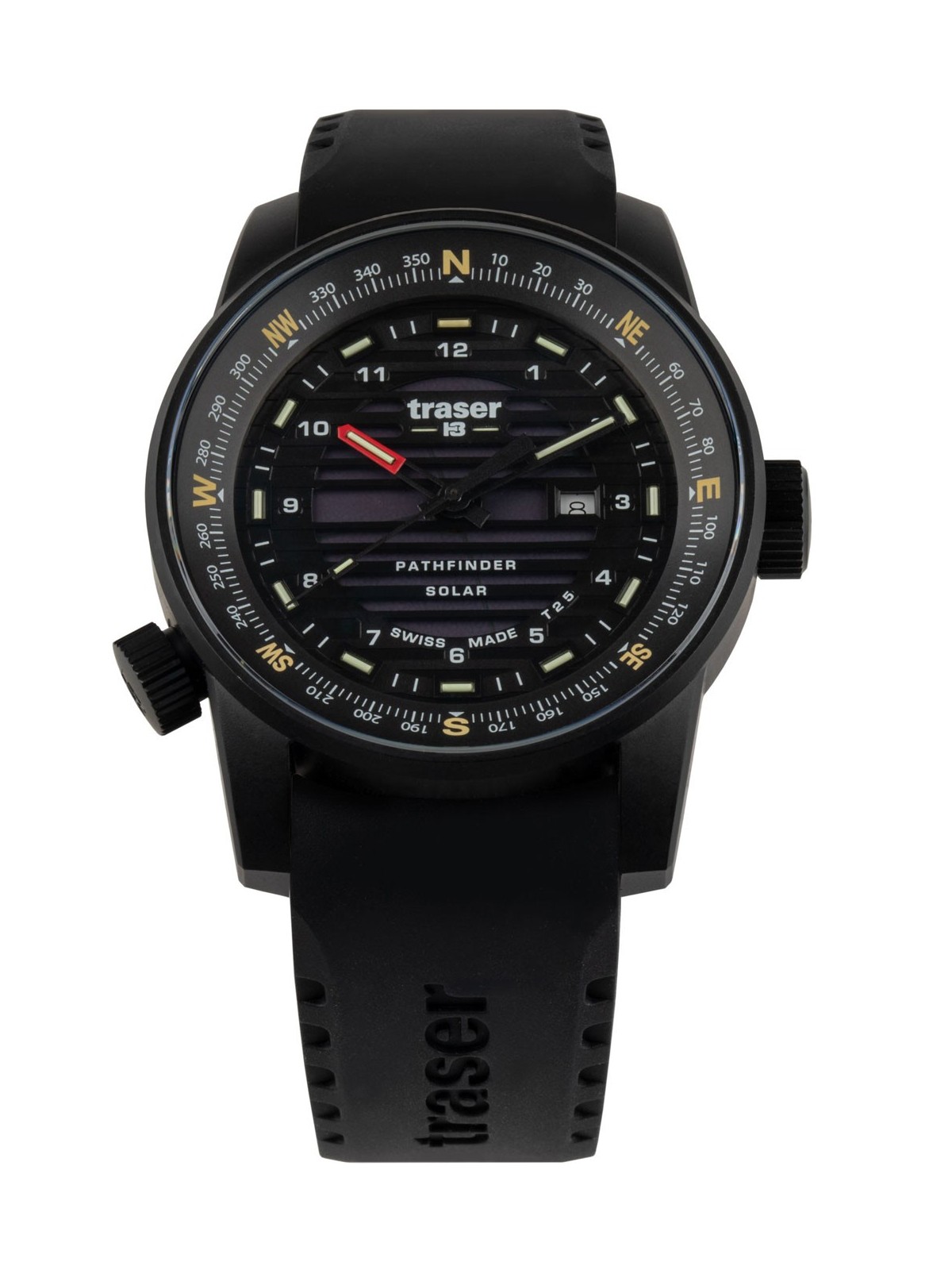 orologio uomo Traser H3 111401 Mens Watch P68 Pathfinder Solar 46mm 10ATM