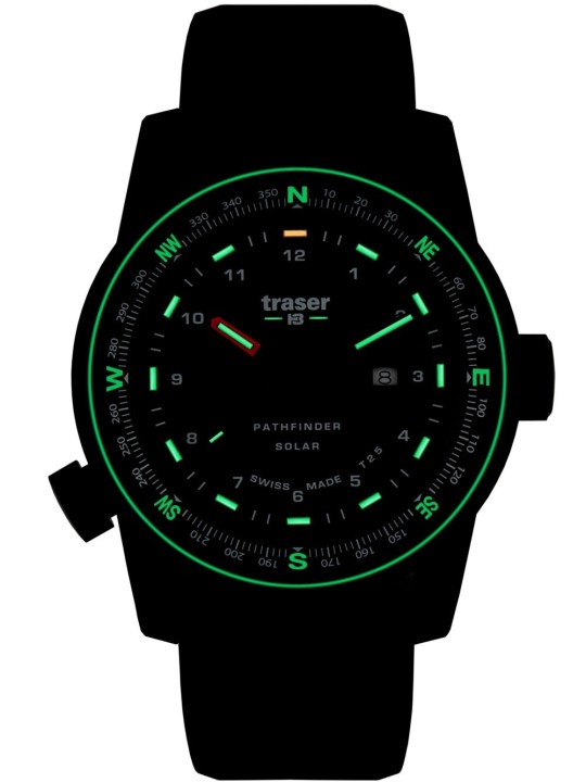 orologio uomo Traser H3 111401 Mens Watch P68 Pathfinder Solar 46mm 10ATM