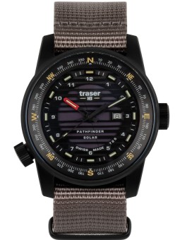 orologio uomo Traser H3 111400 Mens Watch P68 Pathfinder Solar 46mm 10ATM