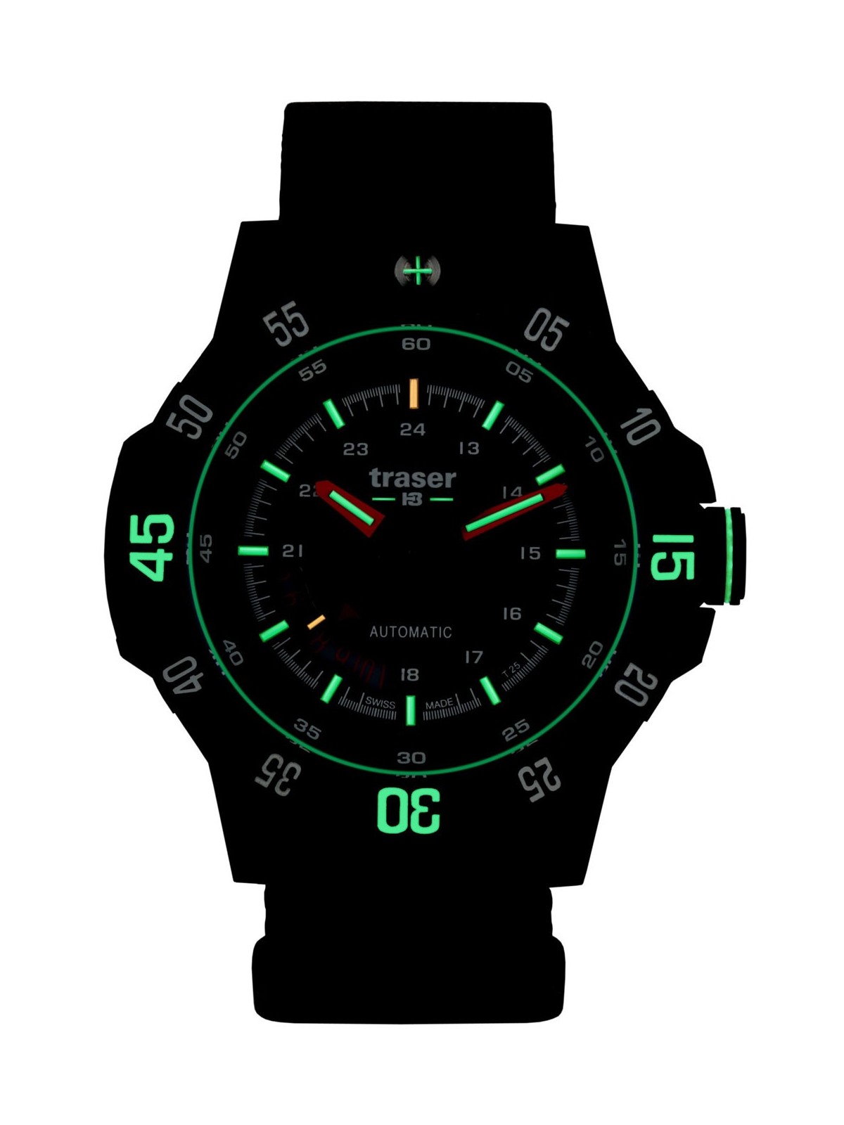 orologio uomo Traser H3 110960 Mens Watch P99 A Tactical Carbon 46mm 20ATM