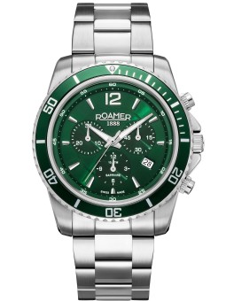 orologio uomo Roamer 862837 41 75 20 Mens Watch Nautic Chrono 100 Chronograph 43mm 10ATM