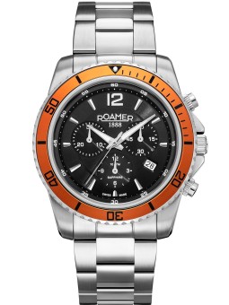 orologio uomo Roamer 862837 41 65 20 Mens Watch Nautic Chrono 100 Chronograph 43mm 10ATM