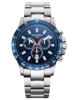 orologio uomo Roamer 861837 41 45 20 Mens Watch Rimini Chronograph 45mm 10ATM