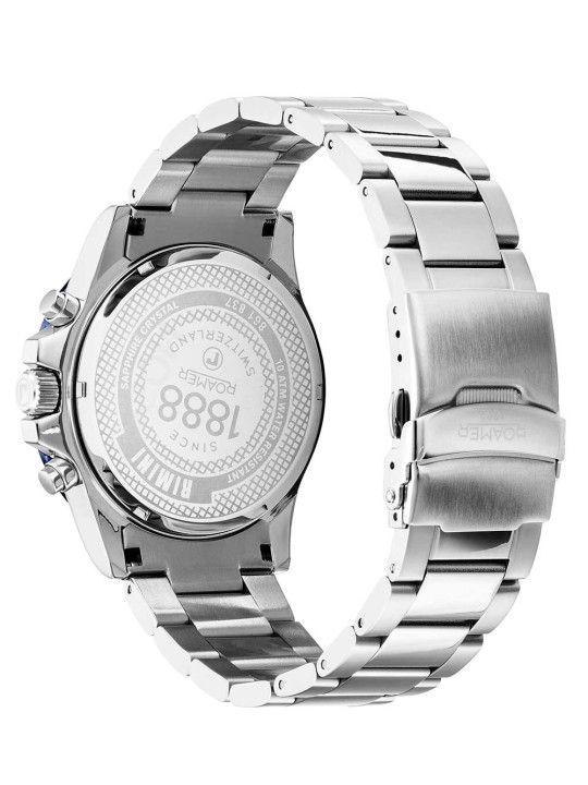 orologio uomo Roamer 861837 41 45 20 Mens Watch Rimini Chronograph 45mm 10ATM