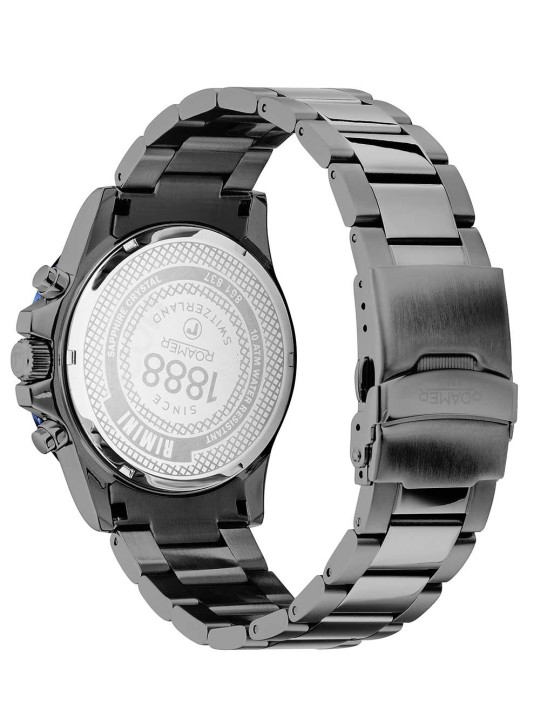 orologio uomo Roamer 861837 44 45 20 Mens Watch Rimini Chronograph 45mm 10ATM