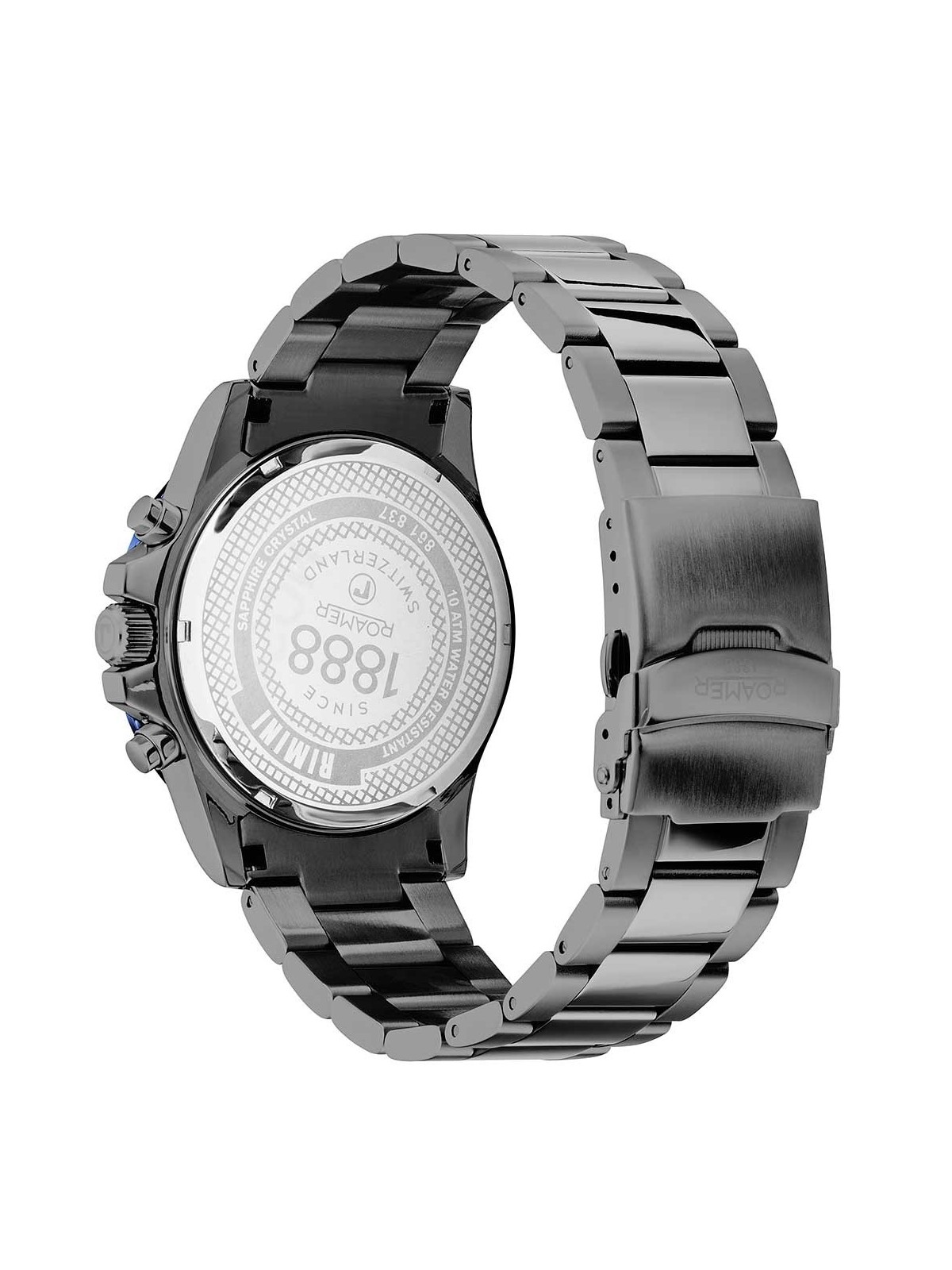 orologio uomo Roamer 861837 44 45 20 Mens Watch Rimini Chronograph 45mm 10ATM