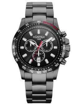 orologio uomo Roamer 861837 44 55 20 Mens Watch Rimini Chronograph 45mm 10ATM