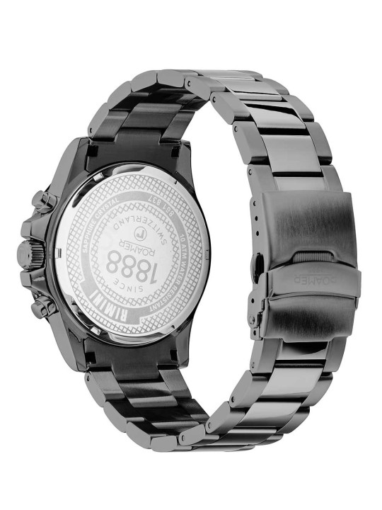 orologio uomo Roamer 861837 44 55 20 Mens Watch Rimini Chronograph 45mm 10ATM