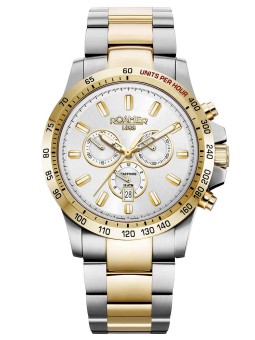 orologio uomo Roamer 861837 47 15 20 Mens Watch Rimini Chronograph 45mm 10ATM