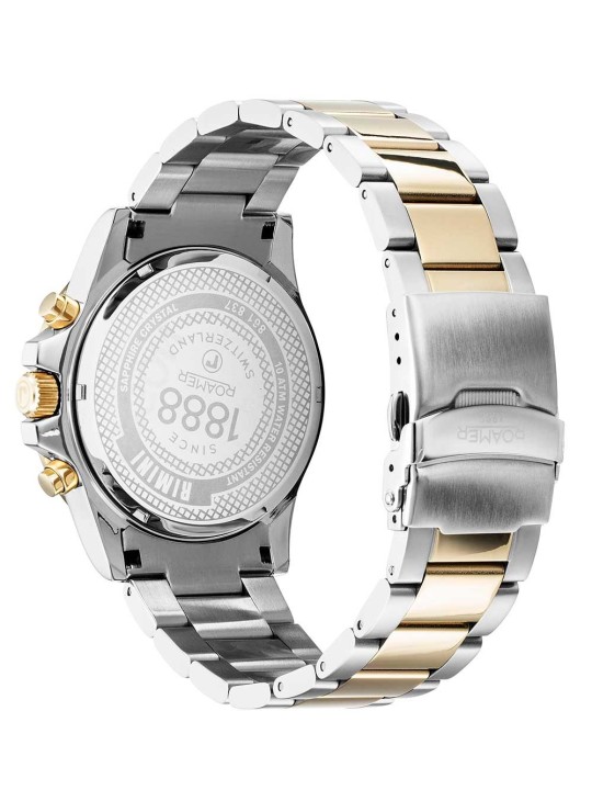 orologio uomo Roamer 861837 47 15 20 Mens Watch Rimini Chronograph 45mm 10ATM
