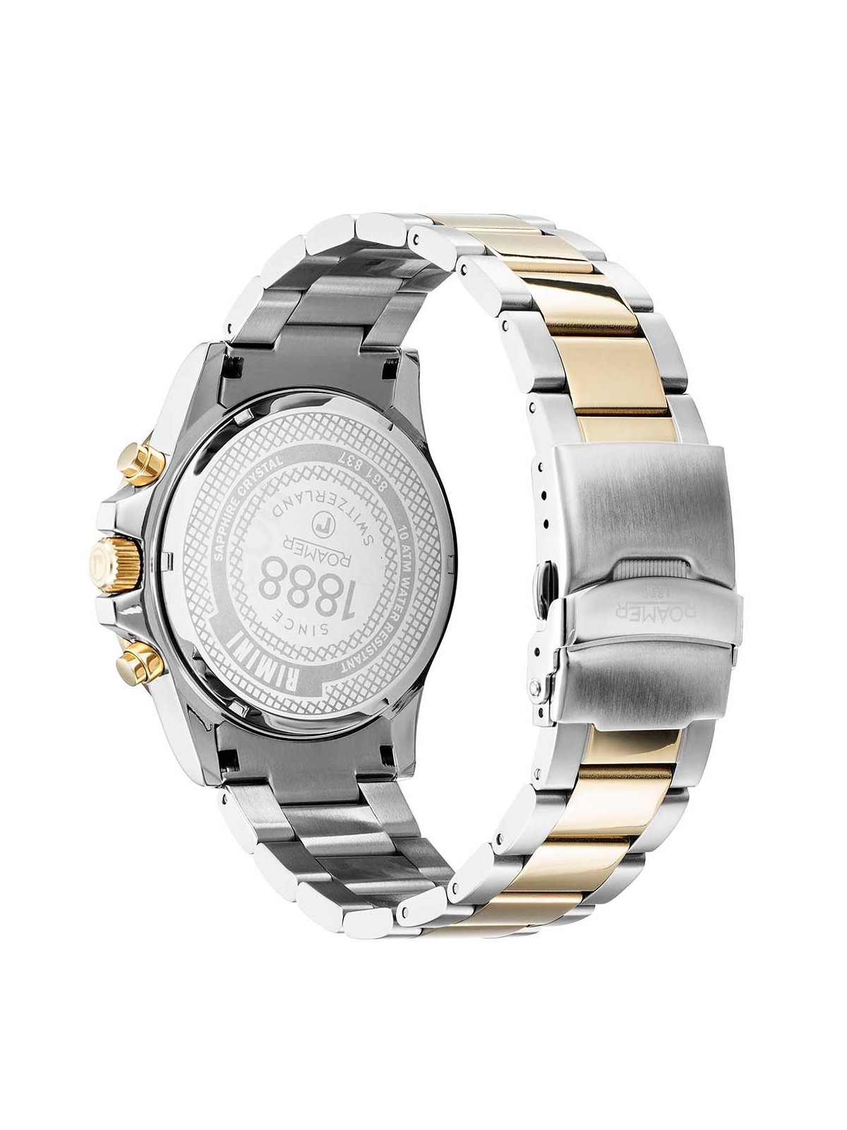 orologio uomo Roamer 861837 47 15 20 Mens Watch Rimini Chronograph 45mm 10ATM