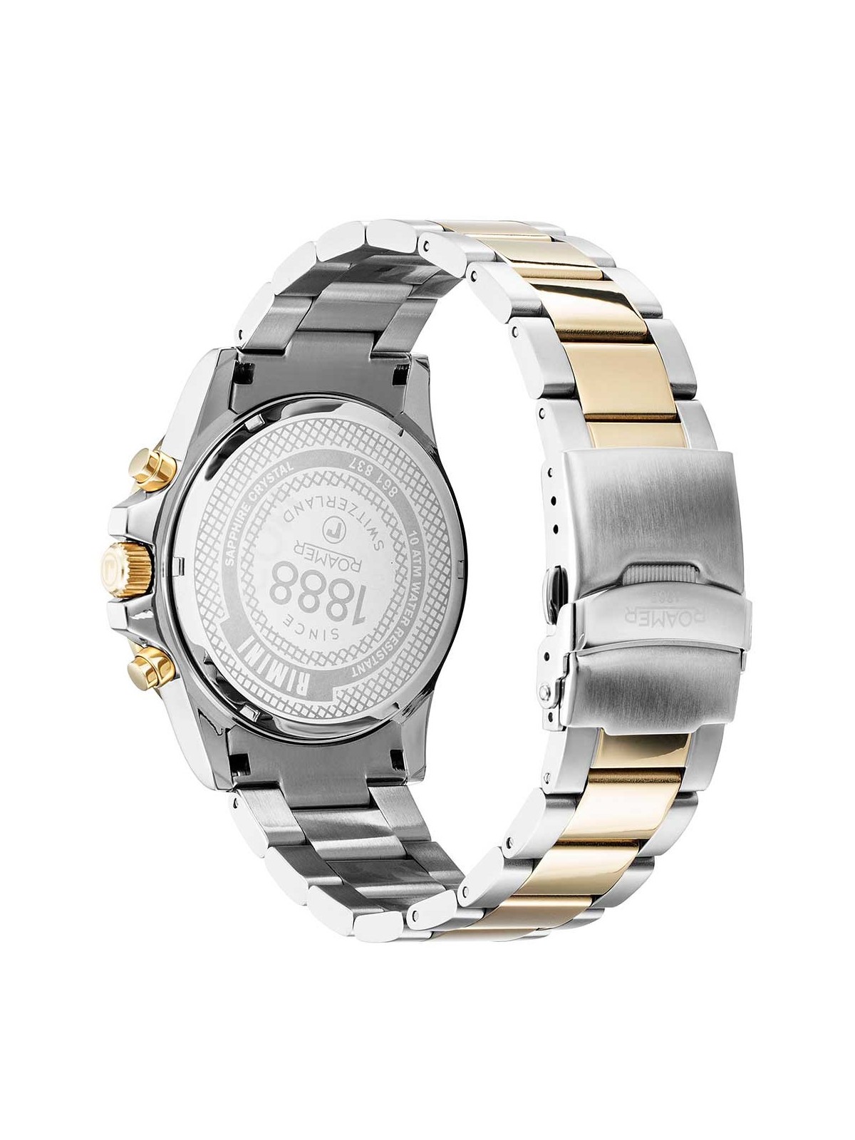orologio uomo Roamer 861837 47 45 20 Mens Watch Rimini Chronograph 45mm 10ATM
