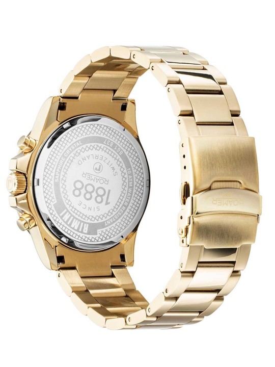 orologio uomo Roamer 861837 48 55 20 Mens Watch Rimini Chronograph 45mm 10ATM