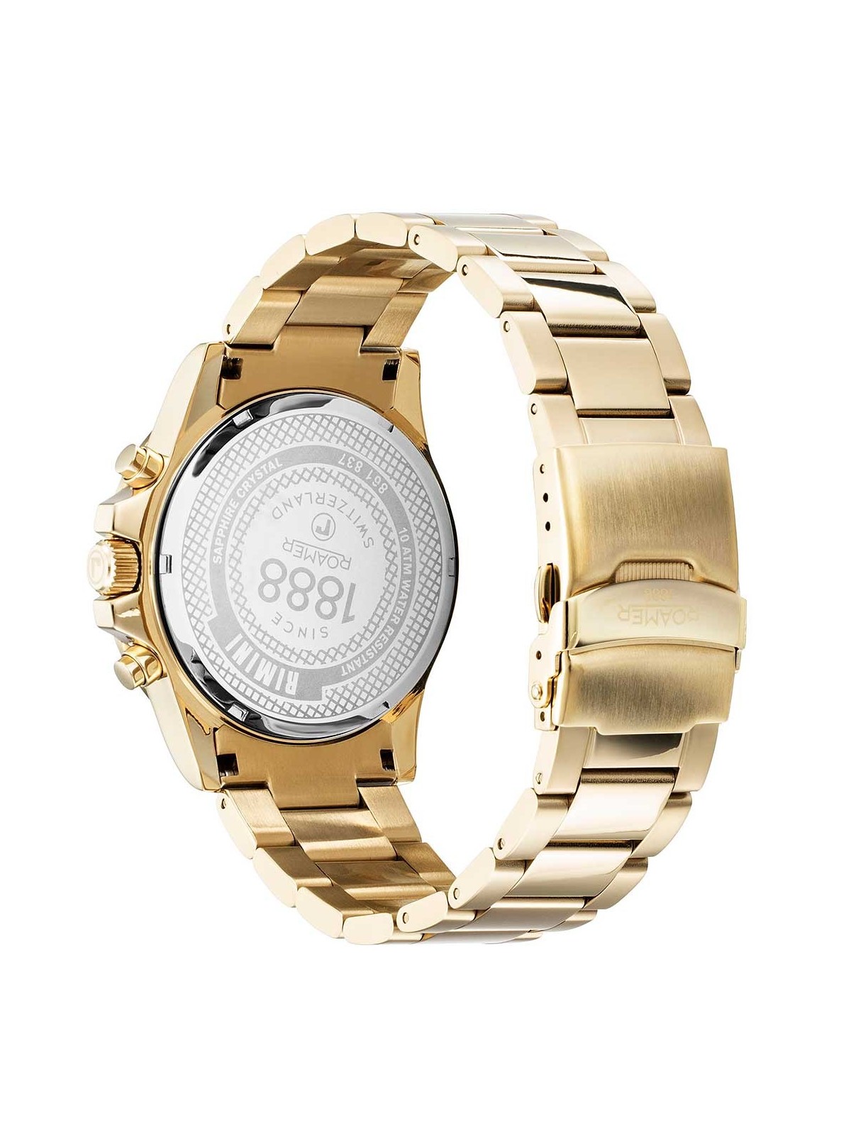 orologio uomo Roamer 861837 48 55 20 Mens Watch Rimini Chronograph 45mm 10ATM