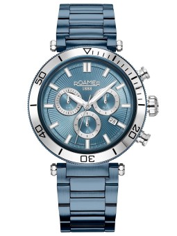 orologio uomo Roamer 994837 41 45 20 Mens Watch Toscana Chronograph 43mm 5ATM