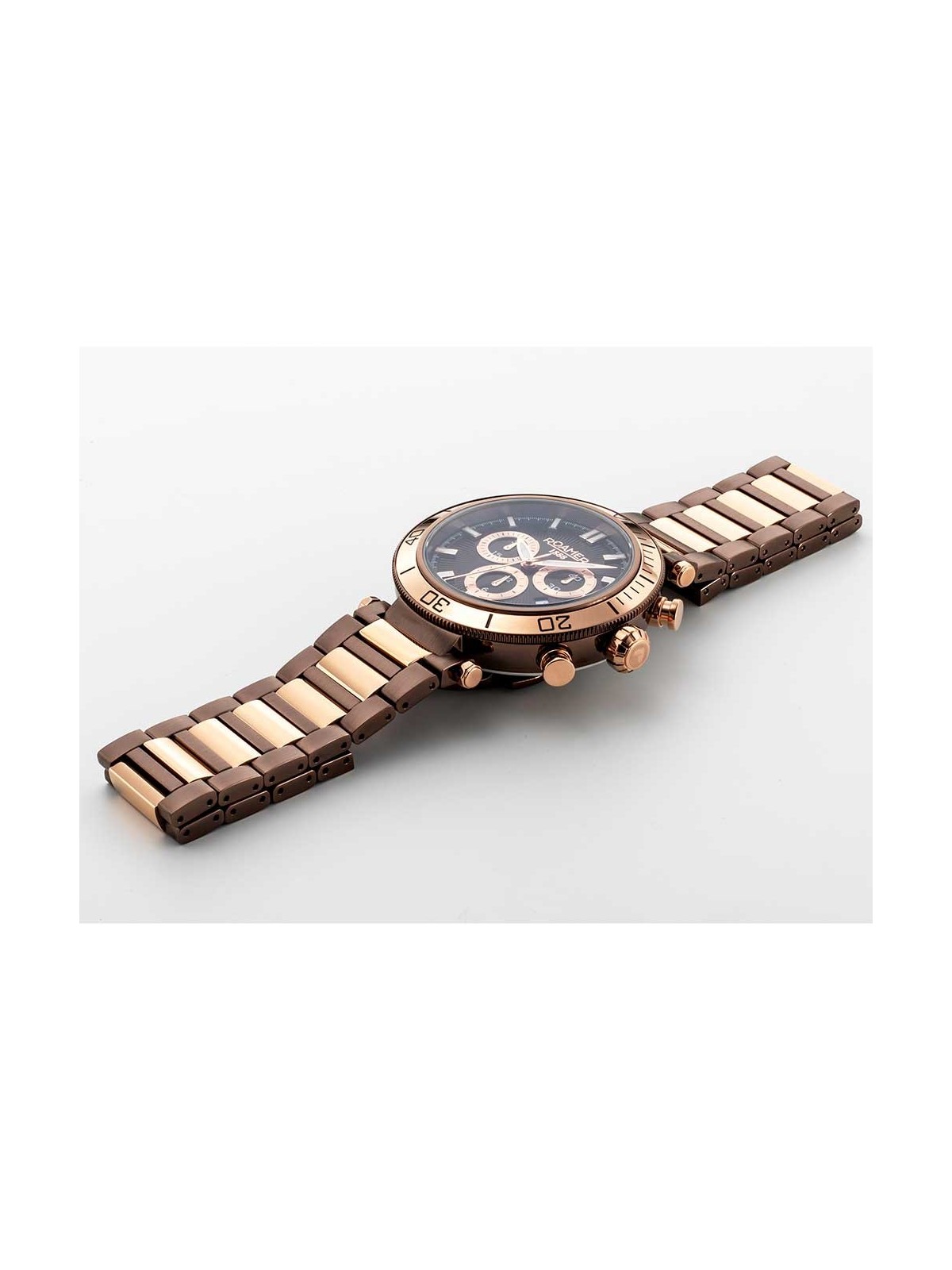 orologio uomo Roamer 994837 47 65 20 Mens Watch Toscana Chronograph 43mm 5ATM