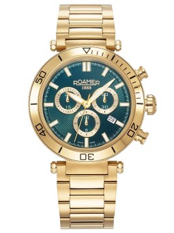 orologio uomo Roamer 994837 48 75 20 Mens Watch Toscana Chronograph 43mm 5ATM
