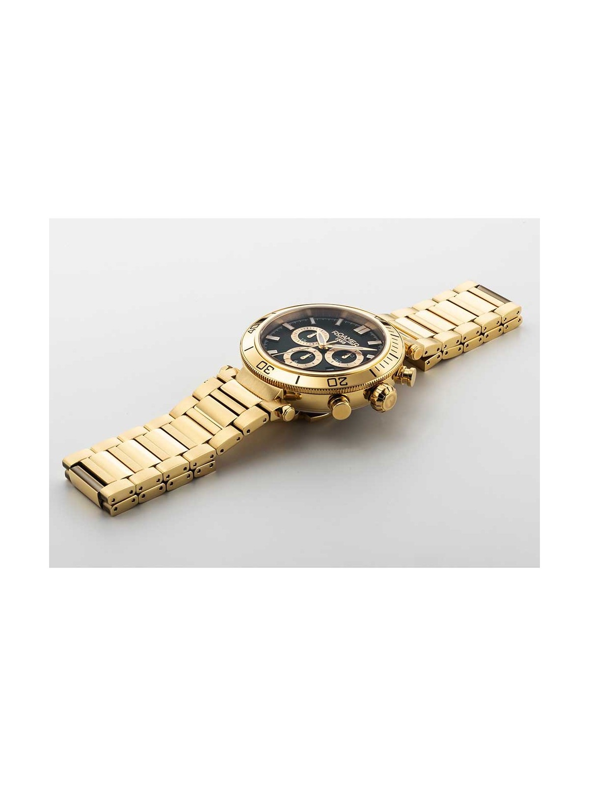 orologio uomo Roamer 994837 48 85 20 Mens Watch Toscana Chronograph 43mm 5ATM