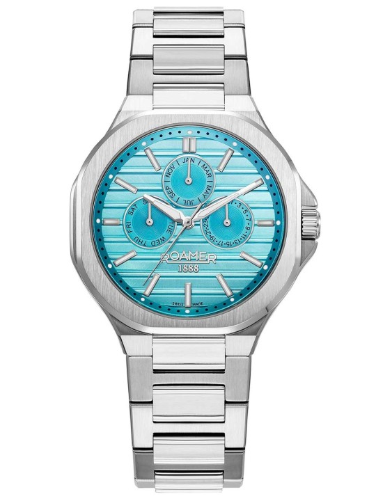 orologio uomo Roamer 995989 41 05 20 Mens Watch Spirit of Time full calendar 42mm 3ATM