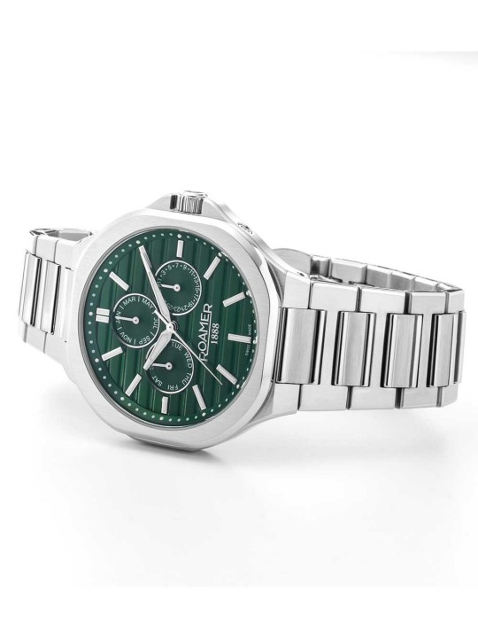 orologio uomo Roamer 995989 41 75 20 Mens Watch Spirit of Time full calendar 42mm 3ATM