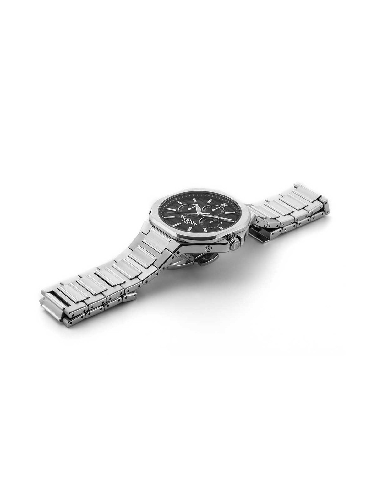 orologio uomo Roamer 995989 48 85 20 Mens Watch Spirit of Time full calendar 42mm 3ATM