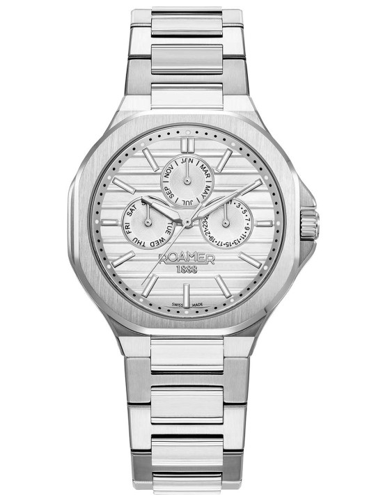 orologio uomo Roamer 995989 41 25 20 Mens Watch Spirit of Time full calendar 42mm 3ATM
