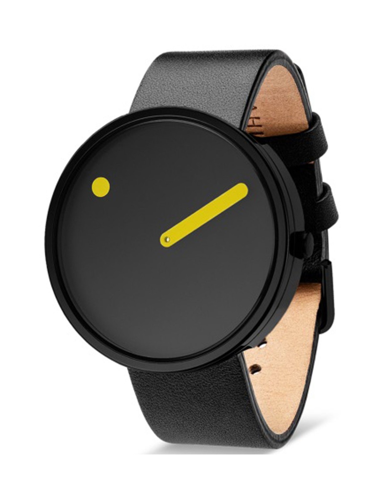 orologio unisex Picto 43388-4120B PICTO black and yellow 40mm 5ATM