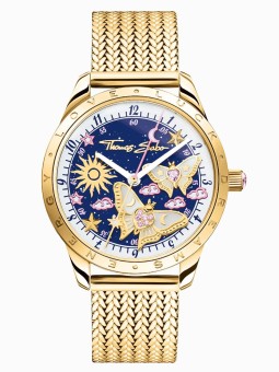 orologio donna Thomas Sabo WA0430-291-207-33 Ladies Watch butterflies gold-colored 33mm 5ATM