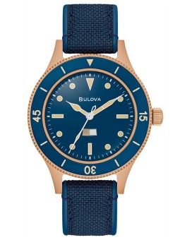 orologio uomo Bulova 98A325 Mens Watch MIL-SHIPS Bronze 150th Anniversary 41mm 20ATM