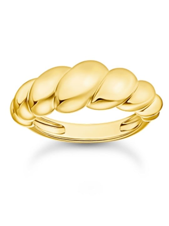 anello donna Thomas Sabo TR2494-413-39-56 ring - organic forms gold plated Ladies