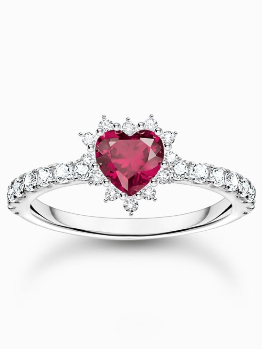 anello donna Thomas Sabo TR2484-013-10-54 ring romance silver Ladies