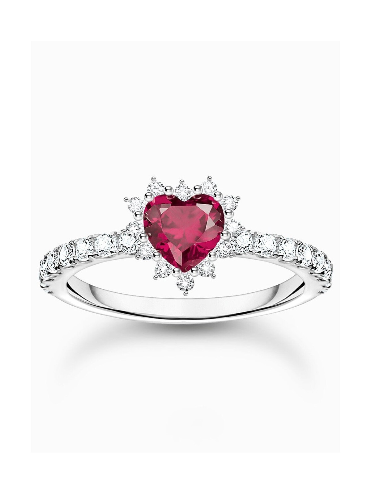 anello donna Thomas Sabo TR2484-013-10-54 ring romance silver Ladies