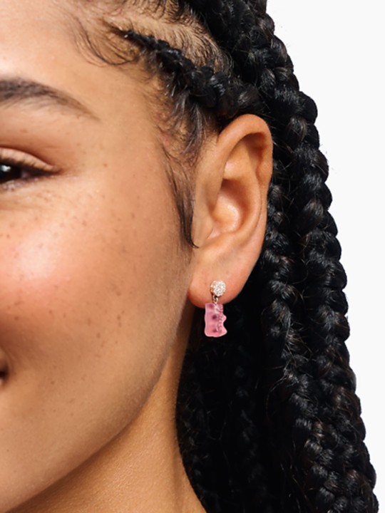orecchini donna Thomas Sabo H2330-052-9 ear studs with pink goldbears silver Ladies