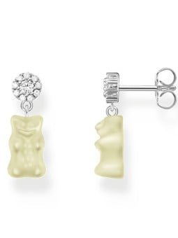 orecchini donna Thomas Sabo H2330-052-14 ear studs with white goldbears silver Ladies