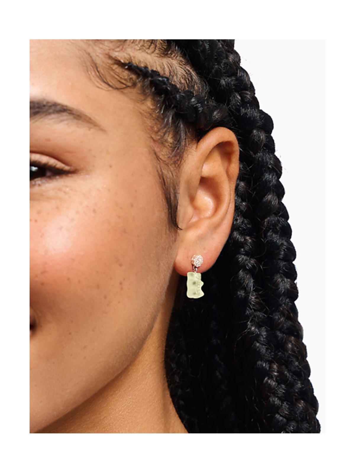orecchini donna Thomas Sabo H2330-052-14 ear studs with white goldbears silver Ladies