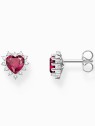 orecchini donna Thomas Sabo H2315-013-10 heart ear studs romance silver Ladies