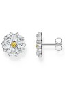 orecchini donna Thomas Sabo H2169-051-4 ear studs flower big silver Ladies