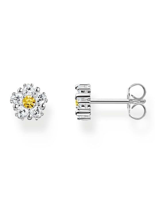 orecchini donna Thomas Sabo H2297-051-4 ear studs flower small silver Ladies