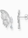 orecchini donna Thomas Sabo H2328-051-14 ear studs butterfly with stones silver Ladies