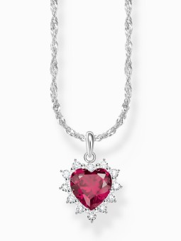 collana donna Thomas Sabo KE2305-013-10-L45V chain with heart charms romance silver Ladies