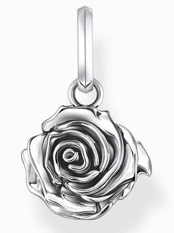 ciondolo Thomas Sabo PE982-637-21 charms - midnight rose silver small Ladies