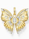 ciondolo Thomas Sabo PE984-414-14 charms - butterfly with stones gold plated Ladies