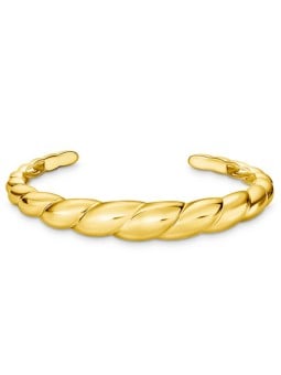 bracciale donna Thomas Sabo AR119-413-39-L17 bangle organic forms gold plated