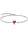 bracciale donna Thomas Sabo A2188-013-10-L19V heart bracelet romance silver