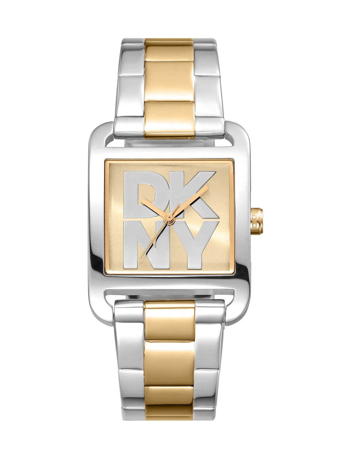 orologio donna DKNY DK1L001M0075 Ladies Watch City Maxi Two Tone Silver 37mm 3ATM