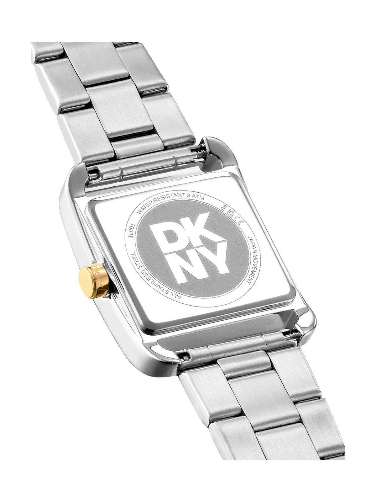 orologio donna DKNY DK1L001M0075 Ladies Watch City Maxi Two Tone Silver 37mm 3ATM
