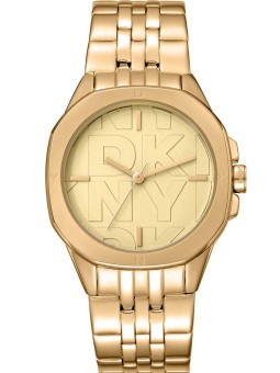 orologio donna DKNY DK1L012M0065 Ladies Watch Brooklyn Midi Gold 34MM 5ATM